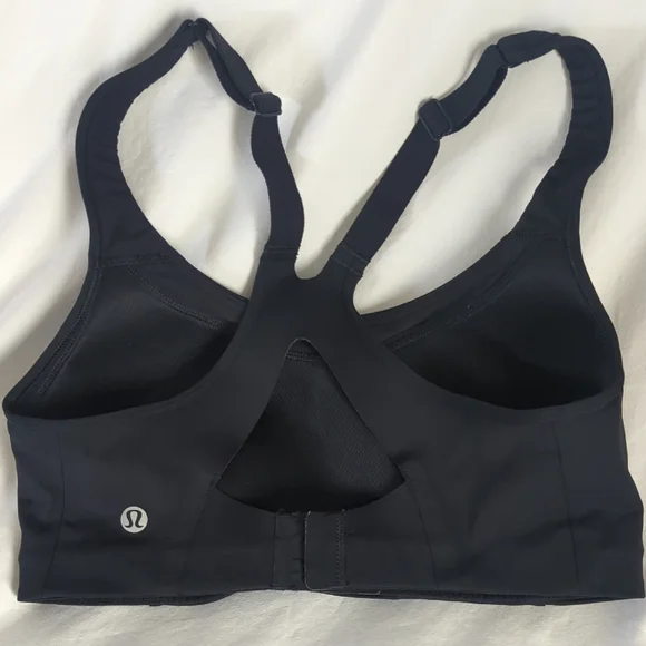 lululemon All Powered Up Black Bra | Size 32C - Picture 1 of 6